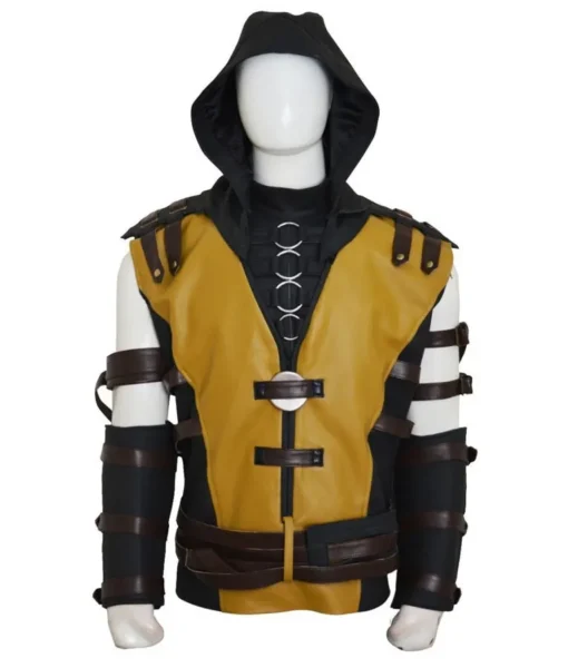 Mortal Kombat 10 Scorpion Hooded Jacket