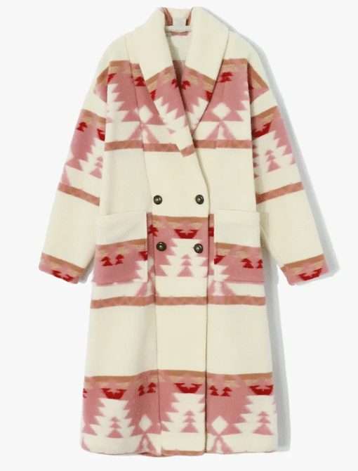Yellowstone Season 5 Beth Dutton Pink Coat