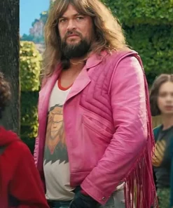 Jason Momoa A Minecraft 2025 Leather Jacket