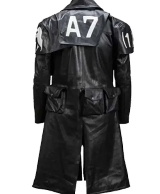A7 New Vegas NCR Ranger Duster Black Trench Coat - Image 2