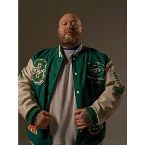 Action Bronson New York Jets Ovo Jacket - Image 4