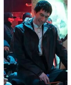 Adam Driver Megalopolis Black Hooded Jacket