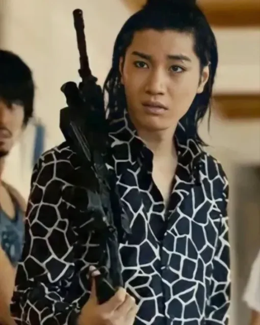 Alice in Borderland Suguru Niragi Black Shirt