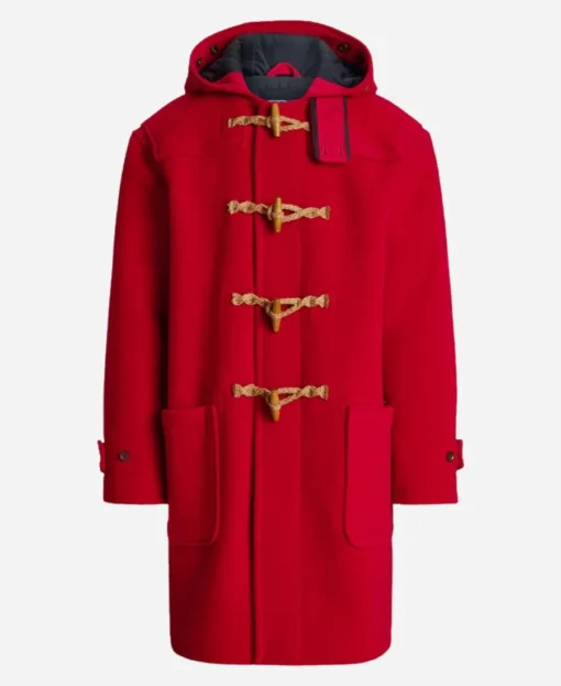The Man With The Bag Arnold Schwarzenegger Red Coat - Image 2
