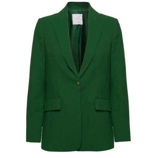 Ashley Newbrough Flipping for Christmas Green Suit - Image 2
