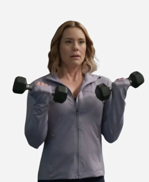 Ashley Williams Jingle Bell Run Zip Up Jacket