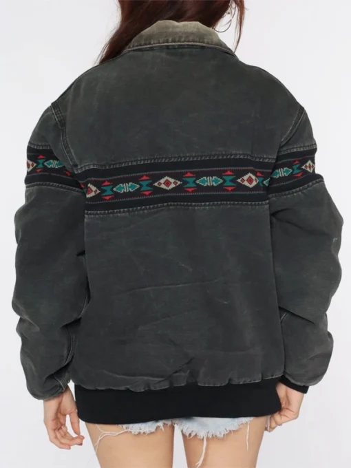 Vintage Carhartt Aztec Jacket - Image 2