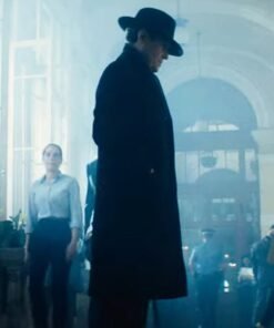 Ian McShane Ballerina 2025 Black Coat