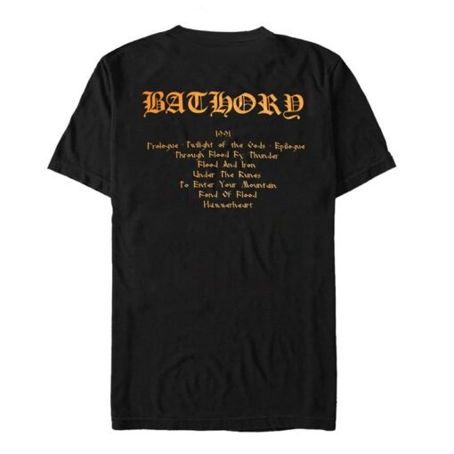 Bathory Twilight Of The Gods T-Shirt - Image 2