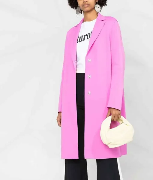 Batwoman S02 Mary Hamilton Pink Long Coat