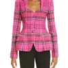 Bel-Air S1 E2 Hilary Banks Pink Plaid Blazer Jacket