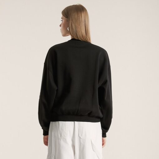 Black Oversized Sweatshirt - Image 5