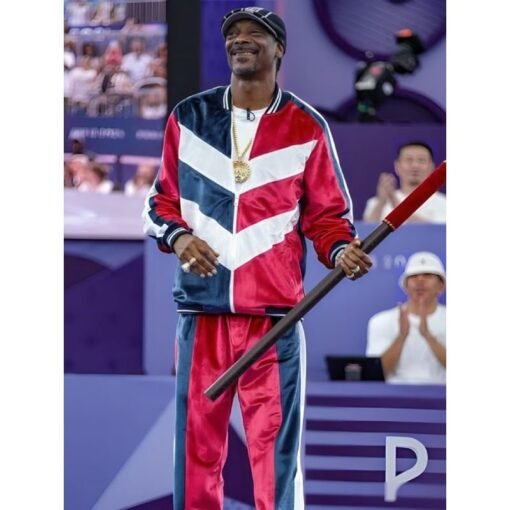 Breaking Olympics Snoop Dogg Velvet Tracksuit - Image 2