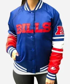 Buffalo Bills Varsity Satin Jacket