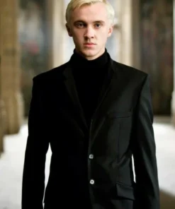 Draco Malfoy Black Suit