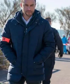 Candice Renoir Antoine Dumas Blue Jacket