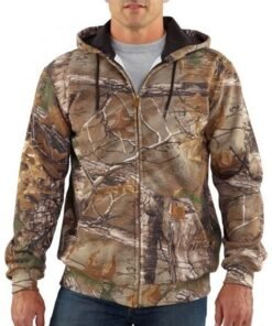 Carhartt Camo Full-Zip Sweatshirt