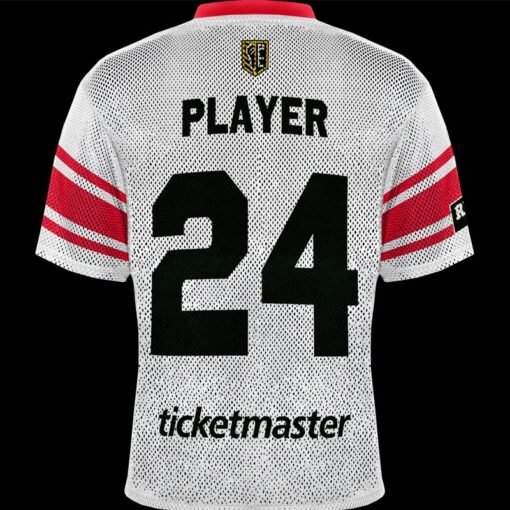 Carolina Chaos Throwback Porthole Mesh Replica Jersey - Image 2