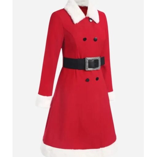 Christmas Double Breasted Coat