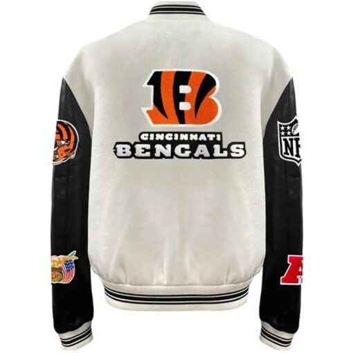 Cincinnati Bengals Varsity Jacket - Image 2