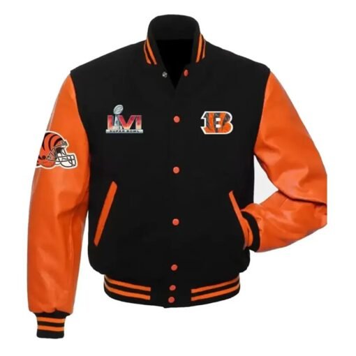 Cincinnati Bengals Varsity Jacket - Image 5