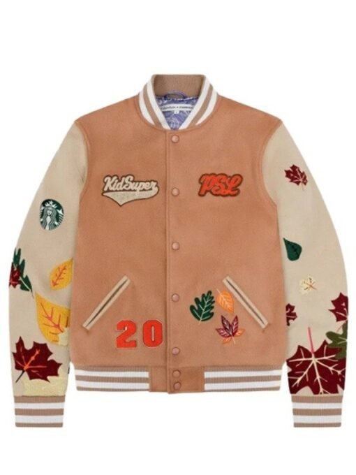 Starbucks Psl Varsity Bomber Jacket - Image 2