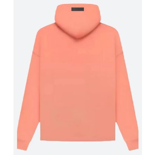 Coral Essentials Fear Of God Hoodie - Image 2