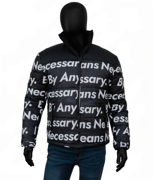 Goku Drip Puffer Jacket - Image 3