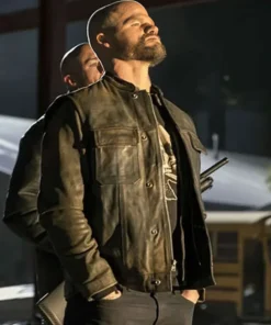 Den Of Thieves 2 Pantera Evan Jones Leather Black Jacket