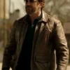 Den Of Thieves 2 Pantera Gerard Butler Leather Brown Jacket