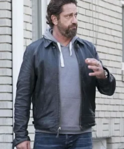 Den Of Thieves 2 Pantera Gerard Butler Leather Jacket