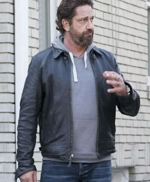 Den Of Thieves 2 Pantera Gerard Butler Leather Jacket