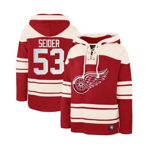 Detroit Red Wings Lacer Hoodie - Image 3