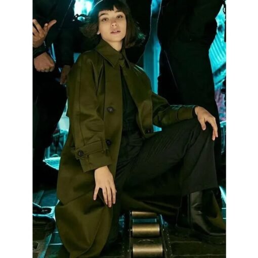Diana Cavalieri Citadel Diana Green Trench Coat