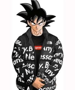 Goku Drip Puffer Jacket