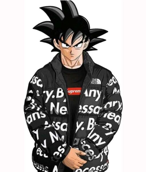 Goku Drip Puffer Jacket