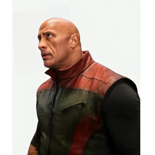 Dwayne Johnson Red One Leather Vest - Image 2