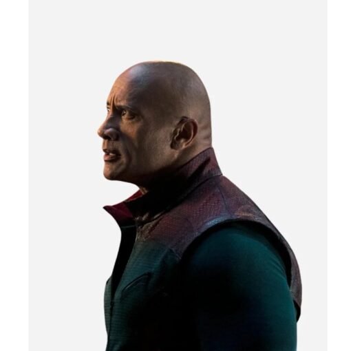 Dwayne Johnson Red One Leather Vest - Image 3