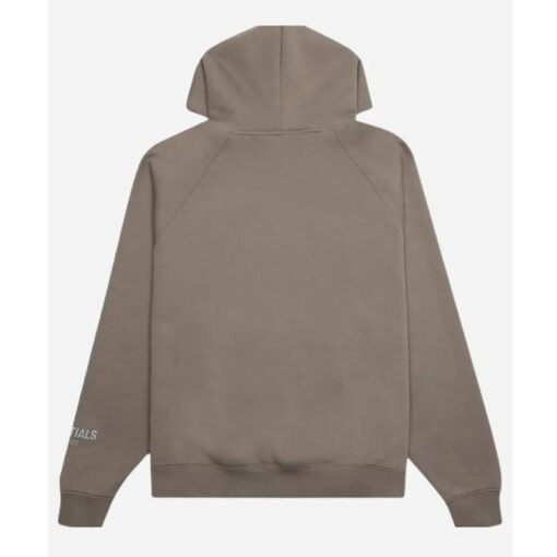 Essentials Brown Hoodie - Image 2