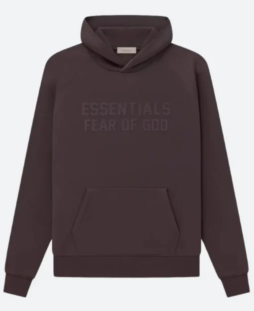 Essentials Fear Of God Plum Hoodie