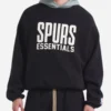 Essentials Spurs Black Hoodie