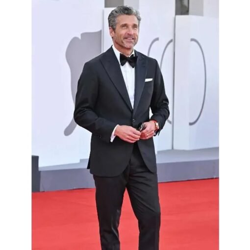 Ferrari Movie Event Patrick Dempsey Black Suit