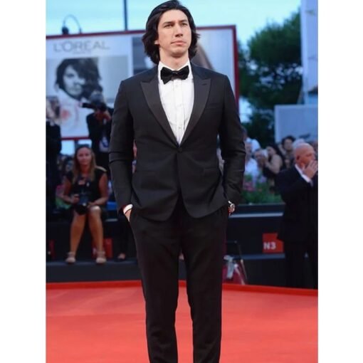 Ferrari Movie Premiere Adam Driver Black Suit - Image 3