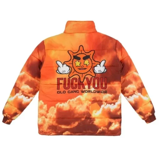 Sunrise Fuck You Puffer Jacket - Image 2