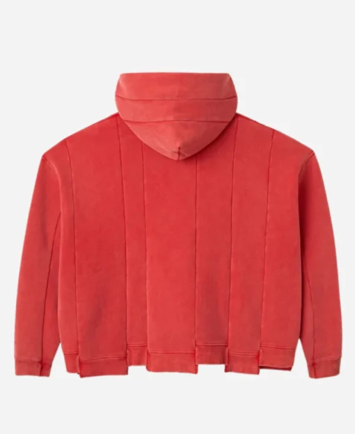 GV Gallery Raspberry Hills Red Spliced Hoodie - Image 2
