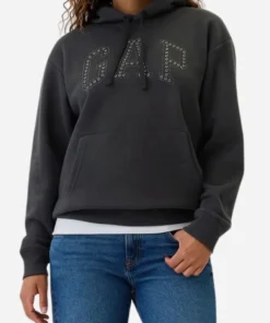 Gap Rhinestone Pullover Hoodie