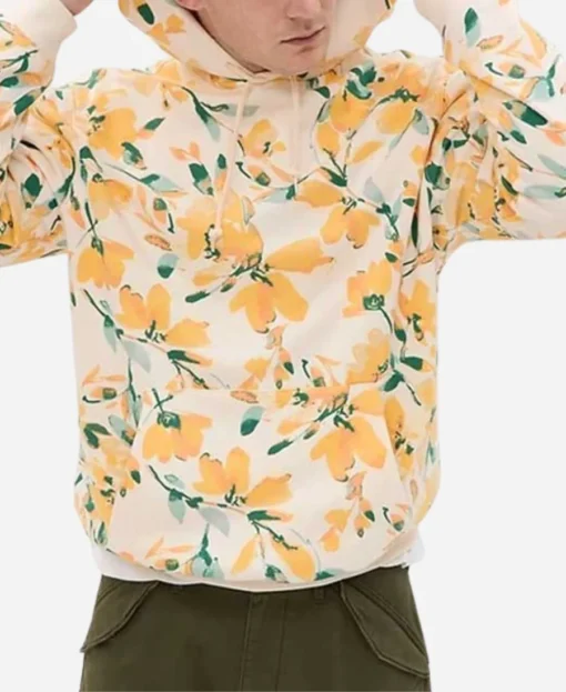 Gap × Love Shack Fancy Floral Cropped Hoodie