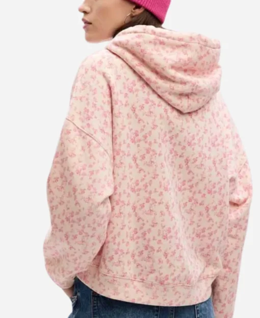 Gap × Love Shack Fancy Floral Cropped Hoodie - Image 2