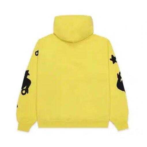 Gold Sp5der Beluga Hoodie - Image 2