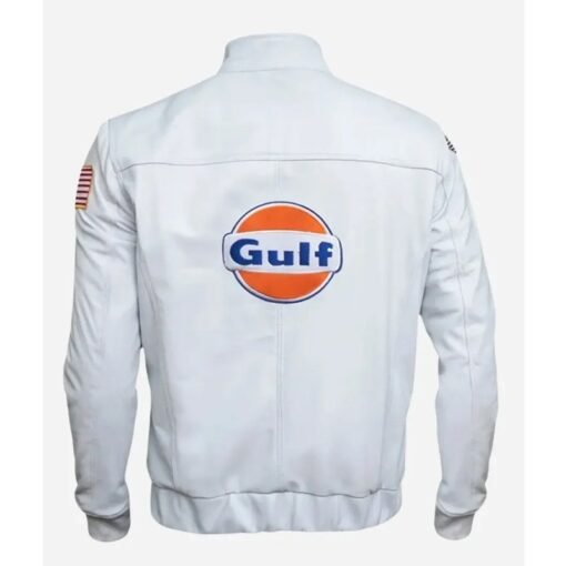Grand Prix Steve McQueen Leather Jacket - Image 5